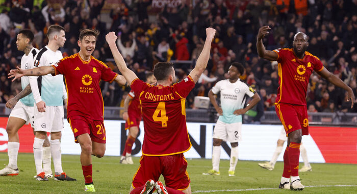 Europa League: la Roma travolge il Brighton 4-0
