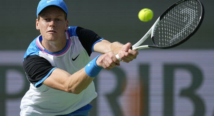 Sinner batte Shelton in 2 set, è ai quarti di Indian Wells