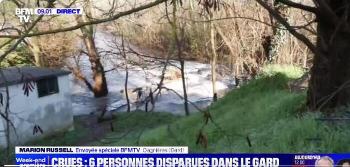 Tempesta in Francia, sette dispersi nel sud del Paese