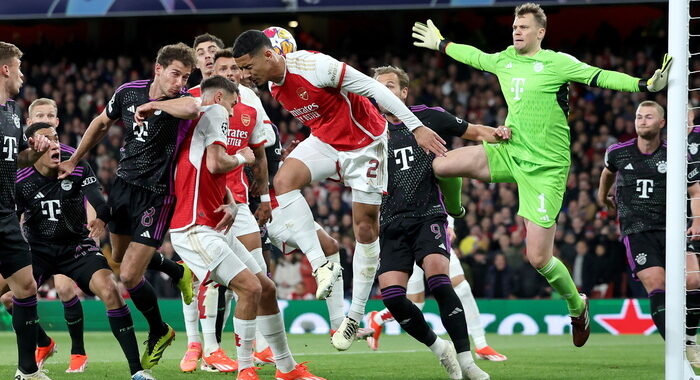 Champions: Arsenal-Bayern Monaco 2-2