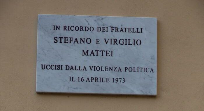 Saluti romani a commemorazione fratelli Mattei, 12 denunce