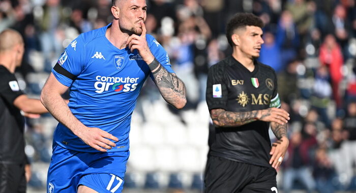 Serie A: Empoli-Napoli 1-0