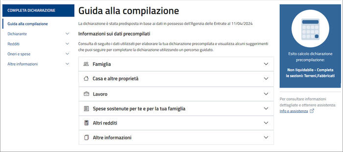 Assistenza telefonica per la precompilata 2024