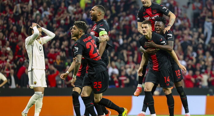 Europa League: 2-2 con la Roma, il Bayer va in finale