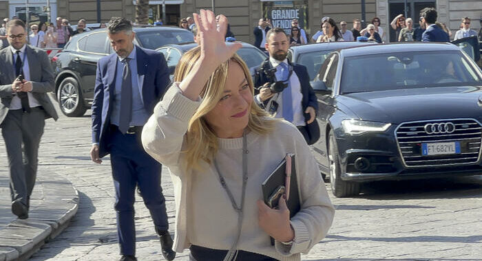 Meloni, maggioranza compatibile in Europa o farò l’opposizione