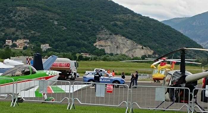 Muore investito da mezzo pesante all’Air show L’Aquila