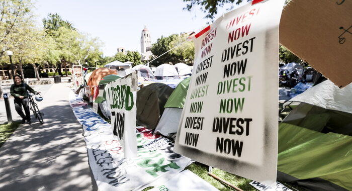 Proteste pro-Gaza, a Princeton sciopero della fame