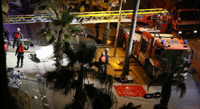 Sovraccarico su terrazza causa crollo in ristorante a Maiorca