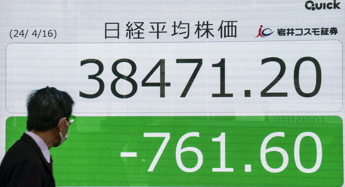 Borsa: Tokyo, apertura in ribasso (-0,45%)