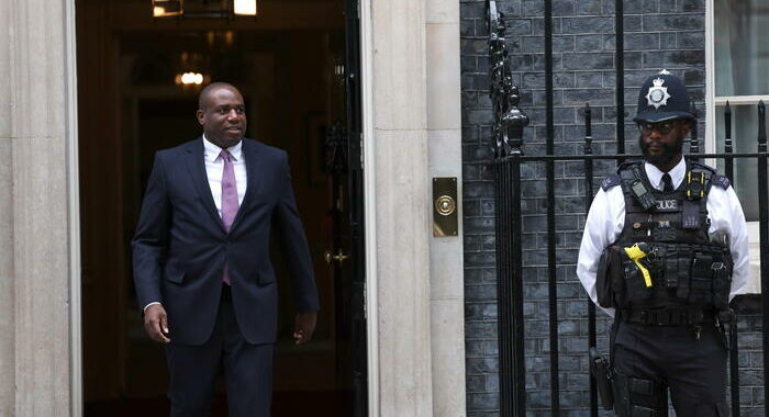 David Lammy chiede cessate il fuoco immediato a Gaza