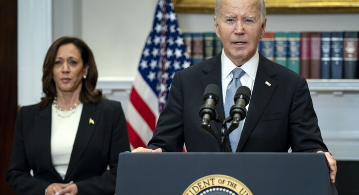 Kamala Harris, Biden un leader che lotta per il popolo americano