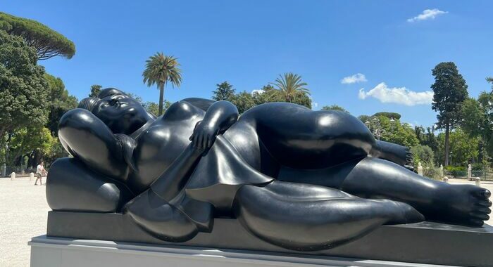 Roma omaggia Botero, 8 sculture nelle piazze del centro