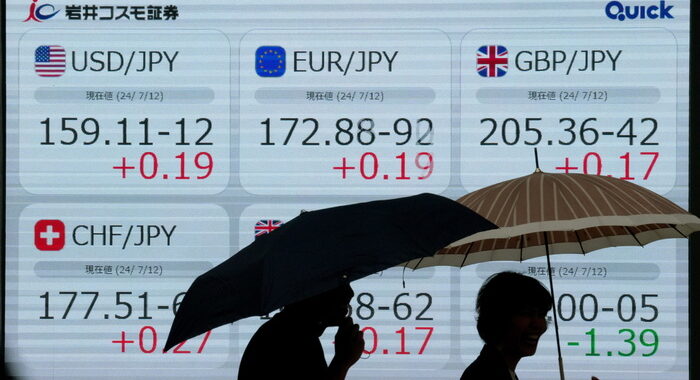 Tokyo spende 17,3 miliardi di euro per intervento su yen