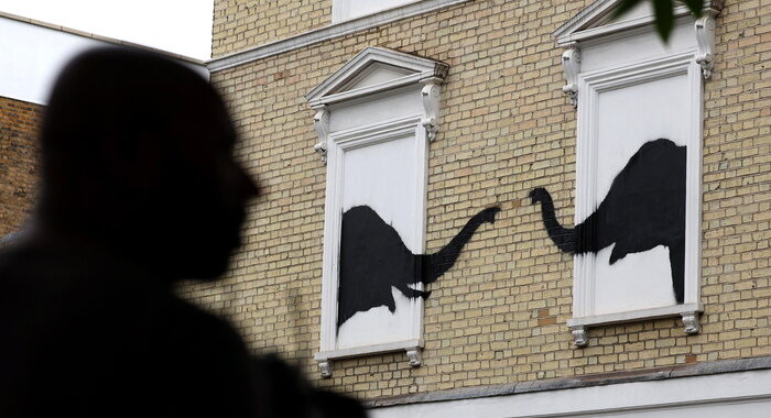 Due elefanti a Chelsea, secondo capitolo di Banksy