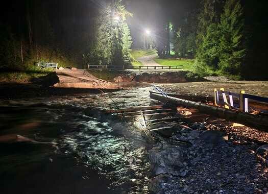 Maltempo: due le frane tra Fvg e Veneto, strade interrotte