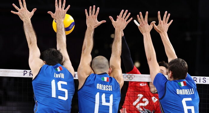 Parigi: Giappone ko, nella pallavolo Italia in semifinale