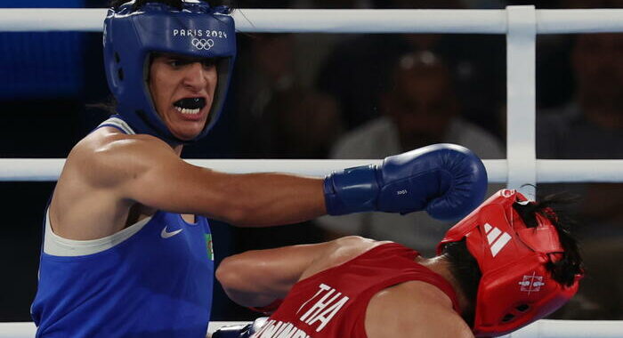 Parigi: nella boxe Khelif medaglia d’oro nella categoria 66 kg