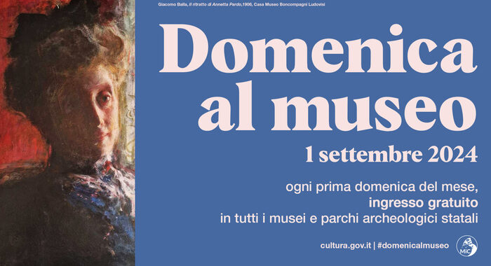 Torna il 1 settembre la domenica al museo