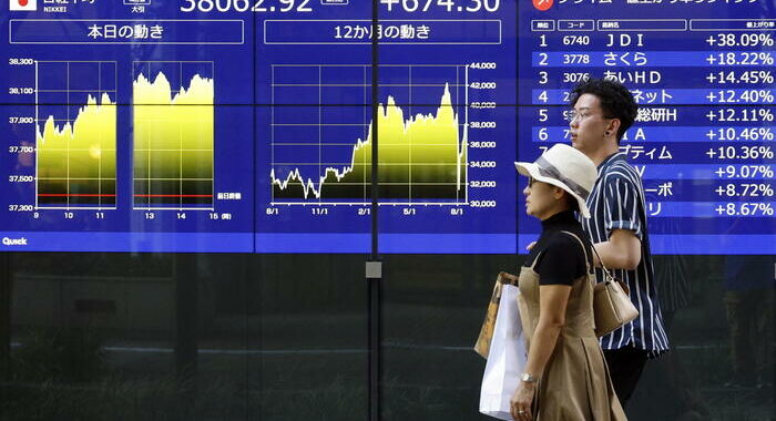 Borsa: l’Asia apre settembre con la debolezza della Cina