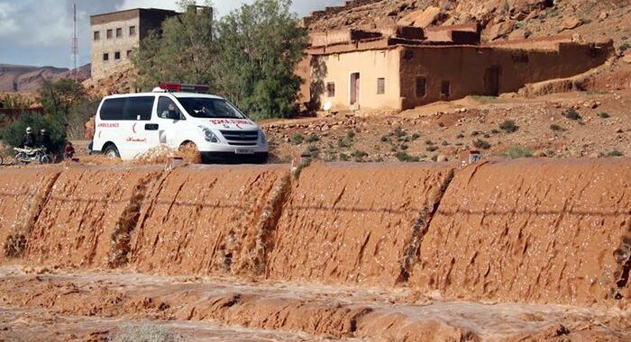 Maltempo, il sud del Marocco colpito da piogge torrenziali