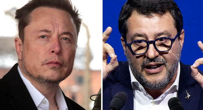 Musk con Salvini, ‘Pm pazzo,dovrebbe andare lui in galera’