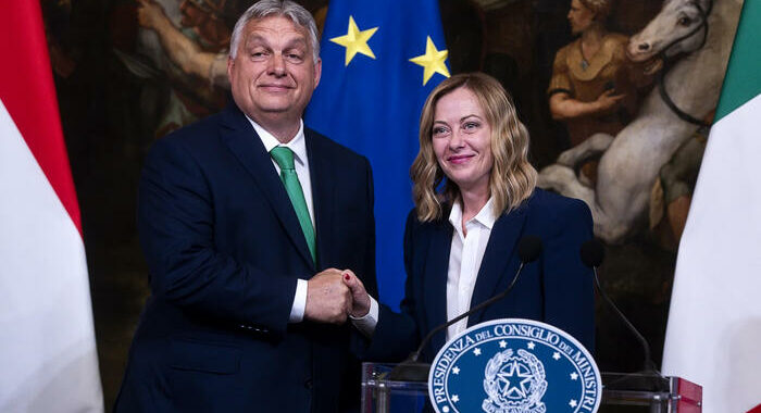 Orban, ‘Meloni come una sorella,insieme apriamo nuova era’