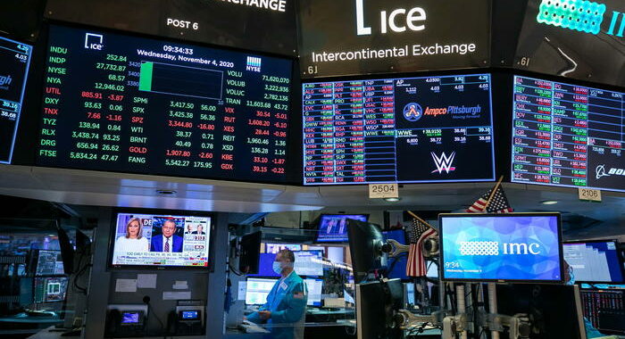 Wall Street in forte calo, Dj -1,34%, Nasdaq -3,14%